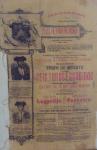 09.02.02. Cartel de la corrida de la inaguración, 7 de agosto de 1892.