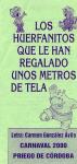 09.03.19. Los huerfanitos que le han regalado unos metros de tela. 2000.