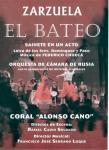 09.04.59. Zarzuela El Bateo. Teatro Victoria, 16 y 17 de octubre. 2004.