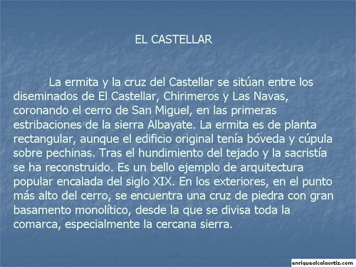 11.06.01.02. El Castellar. Priego de Córdoba, 2007.