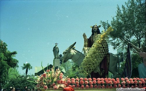 La Pollinica. Abril 1992. Priego. Foto, Arroyo Luna.