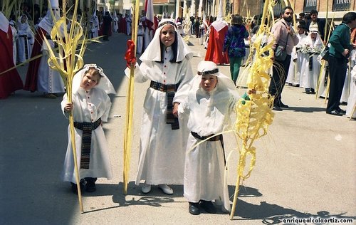 La Pollinica. Abril 1992. Priego. Foto, Arroyo Luna.