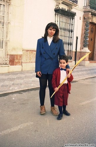 La Pollinica. Abril 1992. Priego. Foto, Arroyo Luna.