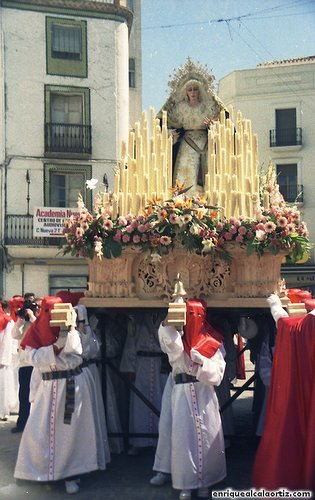 La Pollinica. Domingo de Ramos. 1995. Priego. Foto, Arroyo Luna.