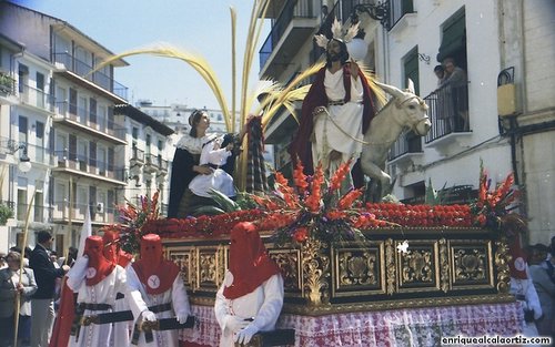 La Pollinica. Domingo de Ramos. 1995. Priego. Foto, Arroyo Luna.