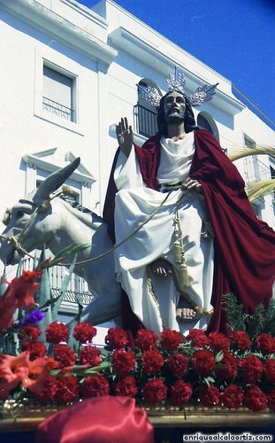 La Pollinica. Domingo de Ramos. 1995. Priego. Foto, Arroyo Luna.