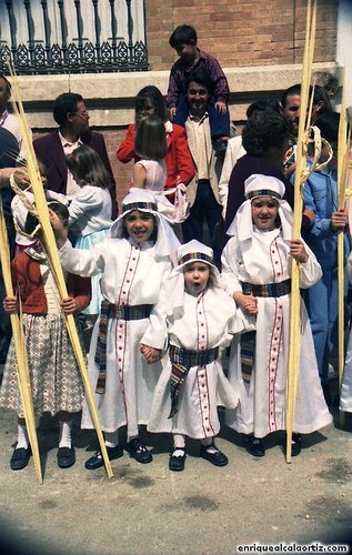 La Pollinica. Domingo de Ramos. 1996. Priego. Foto, Arroyo Luna.