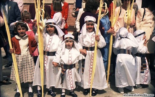 La Pollinica. Domingo de Ramos. 1996. Priego. Foto, Arroyo Luna.