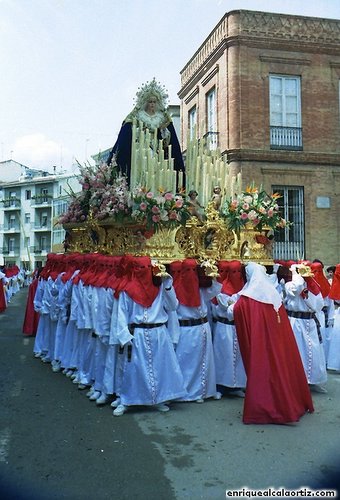 La Pollinica. Domingo de Ramos. 1996. Priego. Foto, Arroyo Luna.