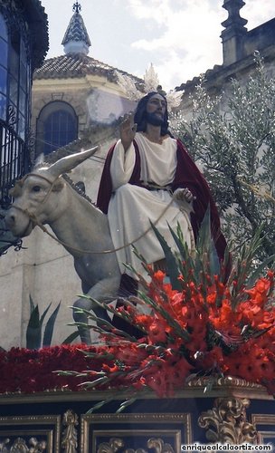 La Pollinica. Semana Santa, 1993. Priego. Foto, Arroyo Luna.