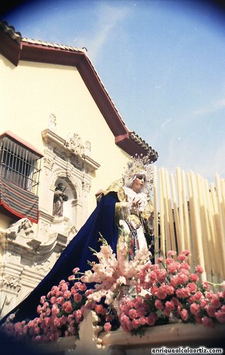 La Pollinica. Semana Santa, 1994. Priego. Foto, Arroyo Luna.