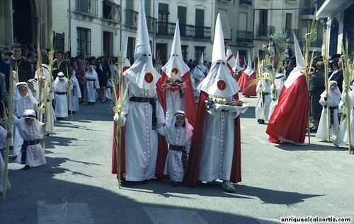 La Pollinica. Semana Santa, 1994. Priego. Foto, Arroyo Luna.