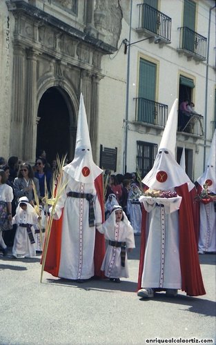 La Pollinica. Semana Santa, 1994. Priego. Foto, Arroyo Luna.