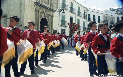 La Pollinica. Semana Santa, 1994. Priego. Foto, Arroyo Luna.