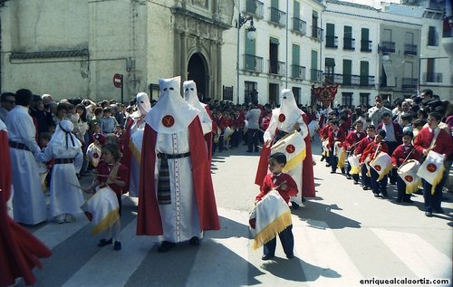 La Pollinica. Semana Santa, 1994. Priego. Foto, Arroyo Luna.