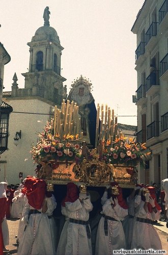 La Pollinica. Semana Santa, 1997. Priego. Foto, Arroyo Luna.