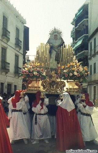 La Pollinica. Semana Santa, 1997. Priego. Foto, Arroyo Luna.