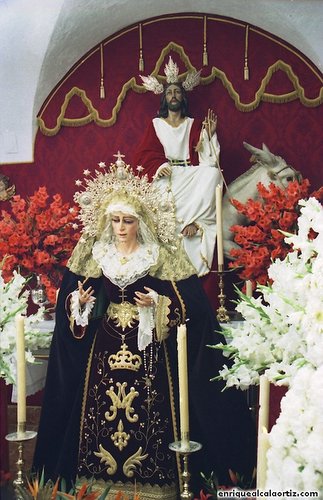 La Pollinica. Semana Santa, 1998. Priego. Foto, Arroyo Luna.