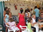 18.09.159. Feria Real. Ambiente en las casetas. Priego, 2007.