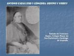 19.09.08. El virrey Antonio Caballero y Góngora.