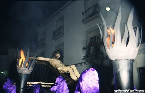 30.03.028. Dolores. Semana Santa, 1994. Priego. Foto, Arroyo Luna.