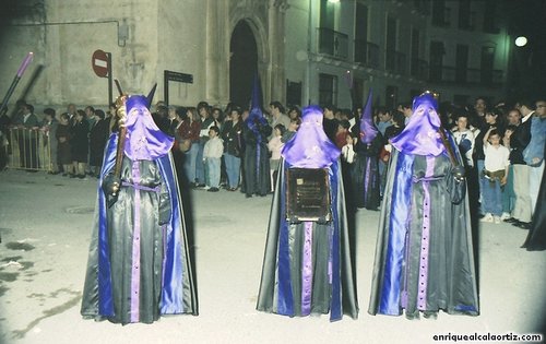 30.03.029. Dolores. Semana Santa, 1994. Priego. Foto, Arroyo Luna.