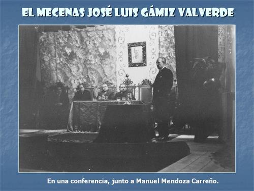 19.11.084. El mecenas José Luis Gámiz Valverde. (1903-1968).