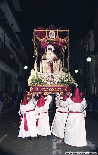 30.04.020. Caridad. Semana Santa, 1998. Priego. Foto, Arroyo Luna.