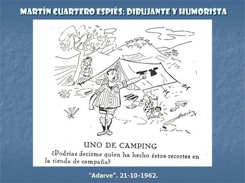 19.18.39. Martín Cuartero Espiés, dibujante, humorista y escaparatista.