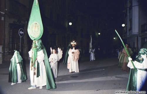 30.05.01. Prendimiento. Semana Santa, 1997. Priego. Foto, Arroyo Luna.