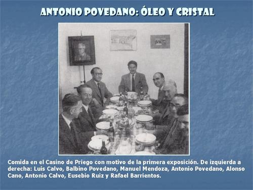19.19.01.09. Antonio Povedano, óleo y cristal.