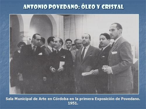 19.19.01.17. Antonio Povedano, óleo y cristal.