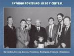 19.19.01.46. Antonio Povedano, óleo y cristal.