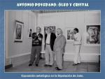 19.19.01.54. Antonio Povedano, óleo y cristal.