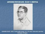 19.19.02.10. Antonio Povedano, óleo y cristal.