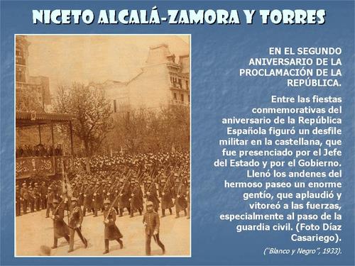 28.01.29. Niceto Alcalá-Zamora en la prensa madrileña.