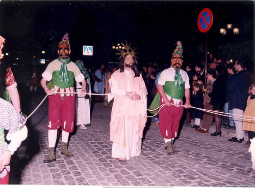 30.05.34. Prendimento. Semana Santa, 1999. Priego. Foto, Arroyo Luna.