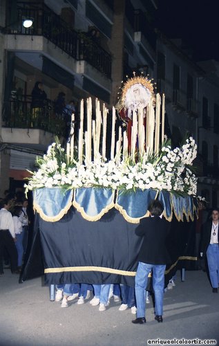 30.06.06. Mayor Dolor y Jesús Preso. Semana Santa 1993. Priego. Foto, Arroyo Luna.