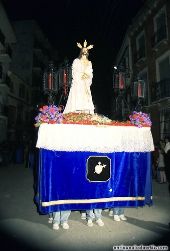 30.06.07. Mayor Dolor y Jesús Preso. Semana Santa 1993. Priego. Foto, Arroyo Luna.