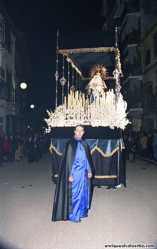 30.06.37. Mayor Dolor y Jesús Preso. Semana Santa, 1998. Priego. Foto, Arroyo Luna.