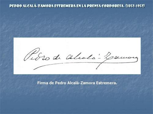 19.20.32. Pedro Alcalá-Zamora Estremera. (1852-1912).