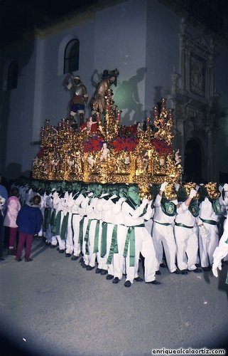 30.07.18. Columna. Semana Santa, 1996. Priego. Foto, Arroyo Luna.