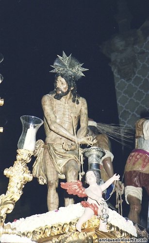 30.12.02.21. Columna. Fiestas de Mayo, 1995. Priego. Foto, Arroyo Luna.