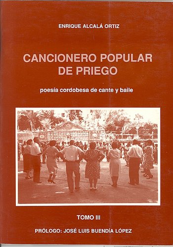 02.03. Cancionero Popular de Priego. Tomo III.