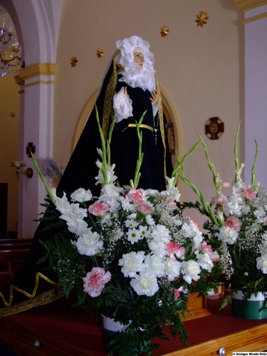 27.04.02. Zamoranos. Priego. Virgen Niña el domingo de Ramos, 2008.