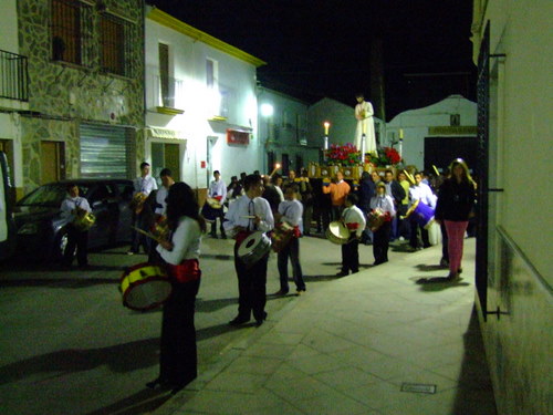 27.06.58. Vía Crucis con el Nazareno. Zamoranos, Priego. Jueves Santo, 2008.