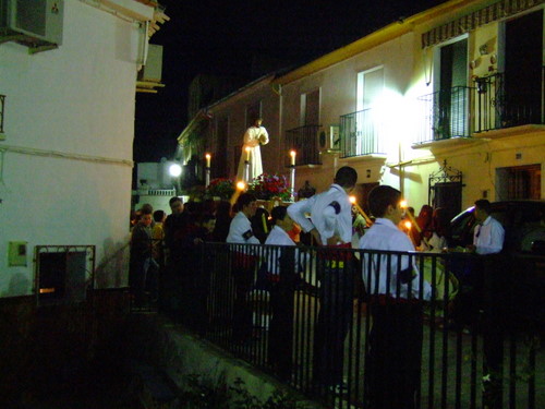 27.06.70. Vía Crucis con el Nazareno. Zamoranos, Priego. Jueves Santo, 2008.