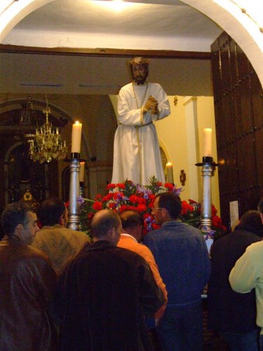 27.06.94. Vía Crucis con el Nazareno. Zamoranos, Priego. Jueves Santo, 2008.