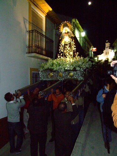 27.08.36. Castil de Campos. Priego. Viernes Santo noche. 2008.