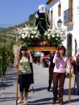 27.04.39. Zamoranos. Priego. Virgen Niña el domingo de Ramos, 2008.